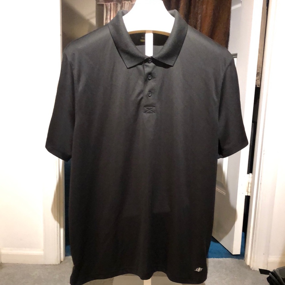 Nordic Trak Black Polo Shirt